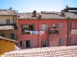Siena street scene