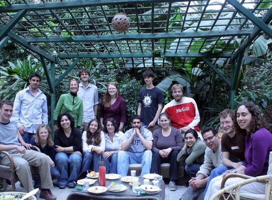 SIT students group in Maadi, Cairo.