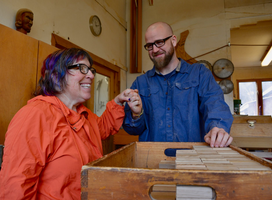 Volunteer in Woodshop
