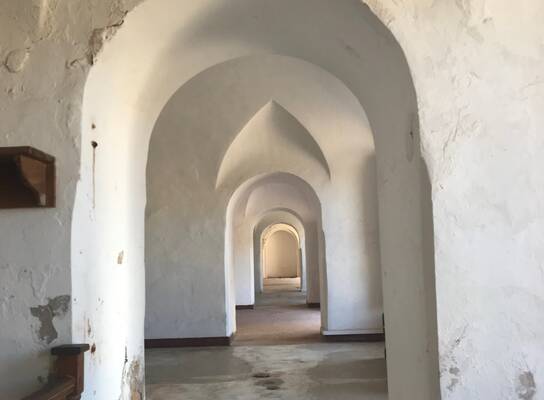 Inside Castillo de San Christóbal