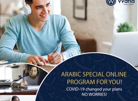 Arabic is coming to you!  COVID-19 changed your plans, NO WORRIES!  Enjoy learning Arabic from home!