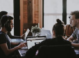 Young people united by one idea