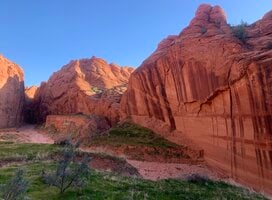 Red rock canyons