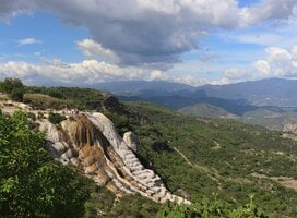 Hierve el Agua mountain springs in Oaxaca, Mexico