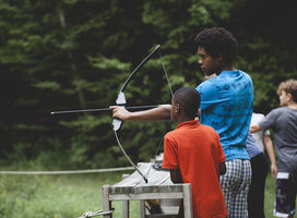 You could teach archery to retreat guests.