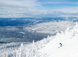 Skiing with Ski le Gap in Big White 