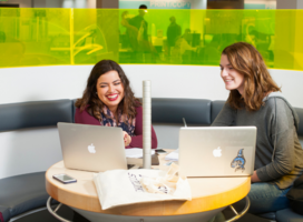 Students study at the University of Stirling