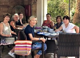 Studing Greek on Chios island
