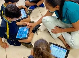 Grade school students 4