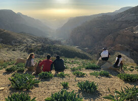 AY Students at Dana Biosphere Reserve, Jordan