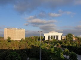 Stunning view of the Tashkent city