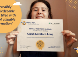 Dux TEFL Student Review