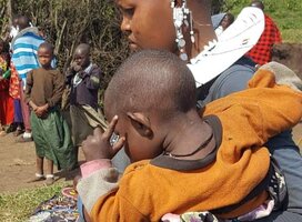 Maasai baby