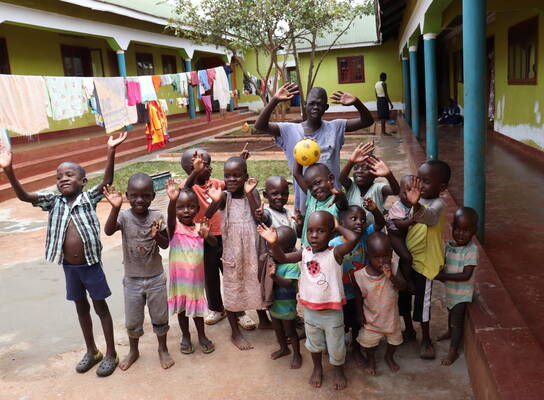 Group picture of some orphanage children