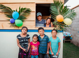 Family Receives a House