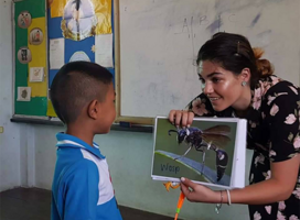 Teaching practice to real ESL students