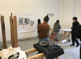 Art students.