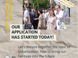 The information about the application for MCC Summer Academy 2022!