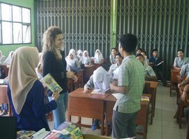 Marketing and socializing in the local schools(Sukabumi)