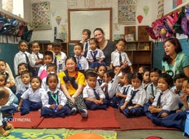 Teaching Creative Arts and Child Development Program in Nepal
