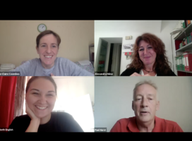 online zoom class teaching english
