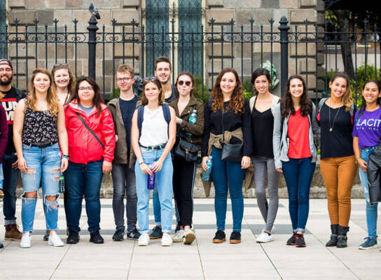 Spanish Language students at ULACIT Costa Rica