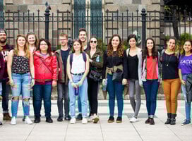 Spanish Language students at ULACIT Costa Rica