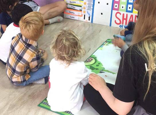 Focus Board during Circle Time