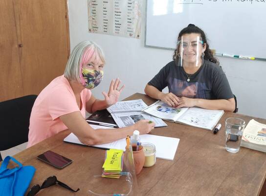 Learning Spanish with our native Spanish spearking teachers 