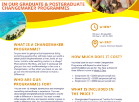 18+ Changemaker Programme