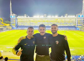 Soccer match La Boca