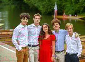 Students at Oxford College graduation