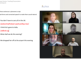 CELTA input session - Pronunciation