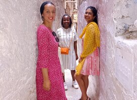 APA Rabat manager brings two students on excursion during summer program 
