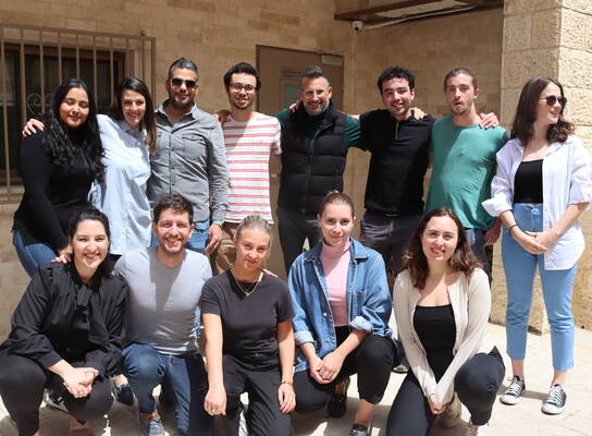 Intern groups at the JIJ