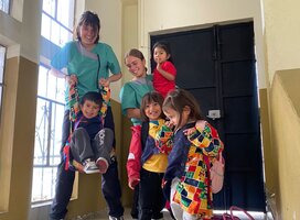 volunteering with children