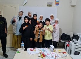 Volunteer on action