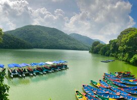 Pokhara lake 