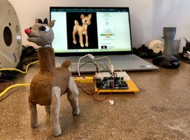 A fun student project made using microprocessing technology.
