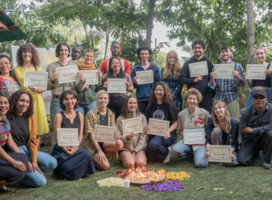 Cohort 4 during their graduation from IMAP
