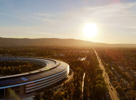 Silicon Valley bird's eye view.