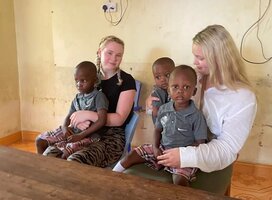 Childcare Volunteers on duty 