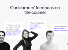 Our learners' feedback on the courses