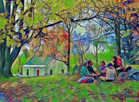 A group of young adults at Marlboro College