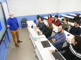 students in classroom