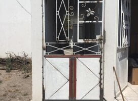 The front door before we improve it with your help!