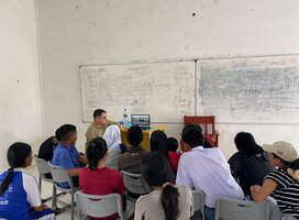 Junior Rangers learning about conservation