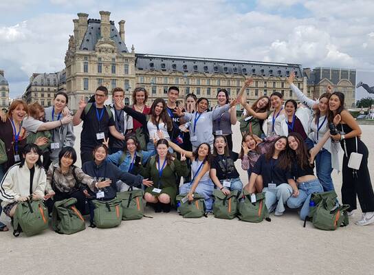 10-day introduction camp for the High school exchange program in France