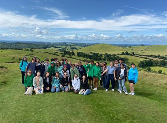 Group Photo in Boyne Valley