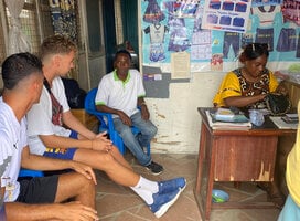 Meeting with school director